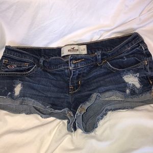 Hollister jean shorts